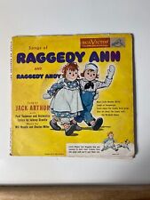 VINTAGE 1949 Songs of Raggedy Ann & Andy RCA 2 Records Booklet Jack Arthur picture