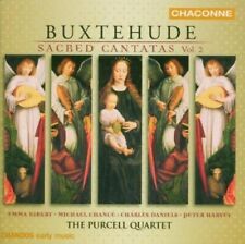 Chandos.BUXTEHUDE: SACRED CANTATAS, VOL. 2. Purcell Quartet.Kirkby,Chance,Harvey picture