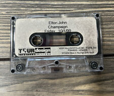 Vintage 10/01/1999 Elton John Champaign Cassette Tape Promo picture