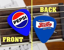 New Pepsi Cola and Double DOt Retro Set of 3 premium Promo Guitar Pick Pic picture