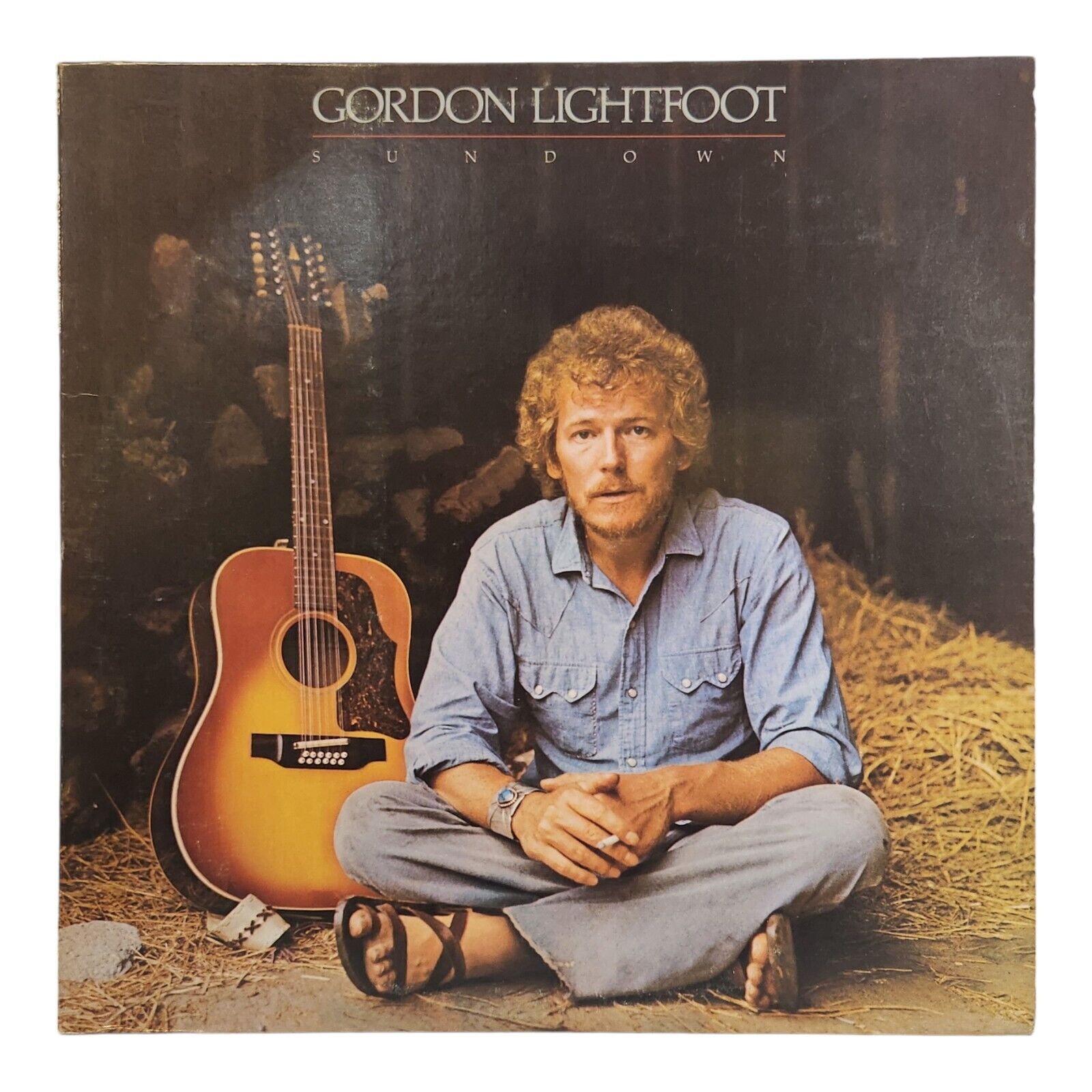 GORDON LIGHTFOOT Sundown LP \'74 REPRISE MS 2177 Vinyl Record Album 