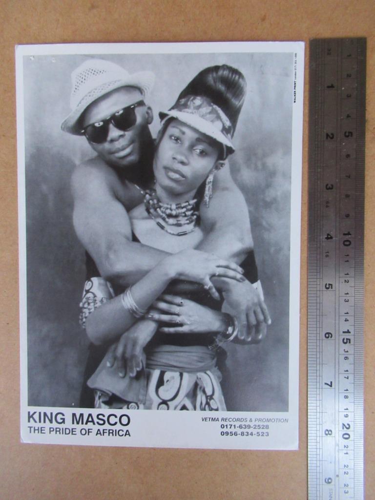 King Masco (staple  hole)  small Promo Image vintage item see down listing