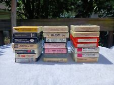 Lot of 21 - Vintage 8 track tapes - Easy Listening  Bacharach Schneider Untested picture