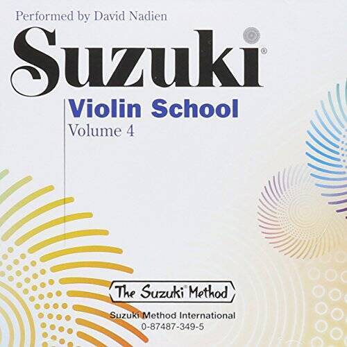 Suzuki Violin School, Vol. 4 - Audio CD By David Nadien - VERY GOOD