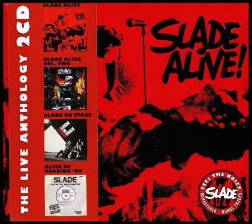 SLADE (2 CD) ALIVE D/Remaster CD ~ CLASSIC 70\'s GLAM ~ NOBBY HOLDER *NEW*