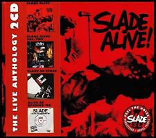 SLADE (2 CD) ALIVE D/Remaster CD ~ CLASSIC 70's GLAM ~ NOBBY HOLDER *NEW* picture