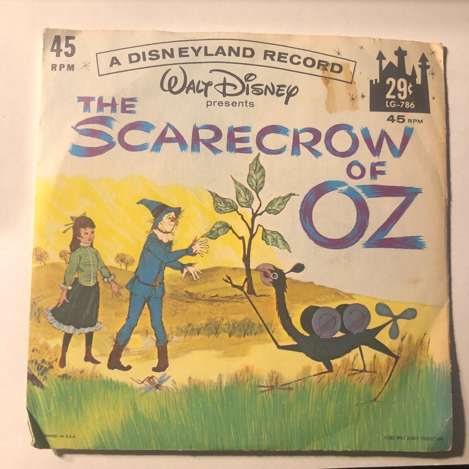 Walt Disney The Scarecrow Of Oz 7\