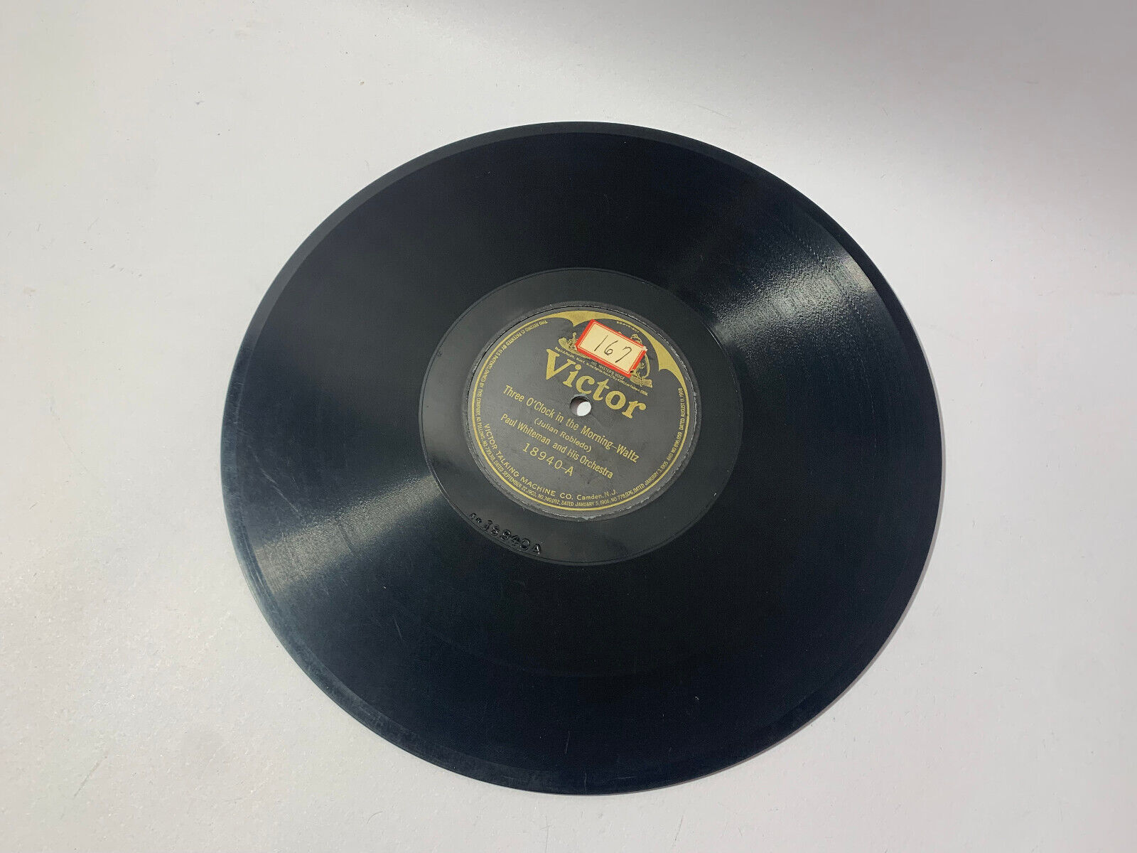 Oriental Fox Trot PAUL WHITEMAN 78 RPM Pre-War Jazz VG+