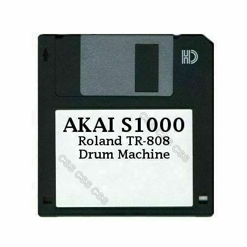 Akai S1000 Floppy Disk Roland TR-808 Drum Machine
