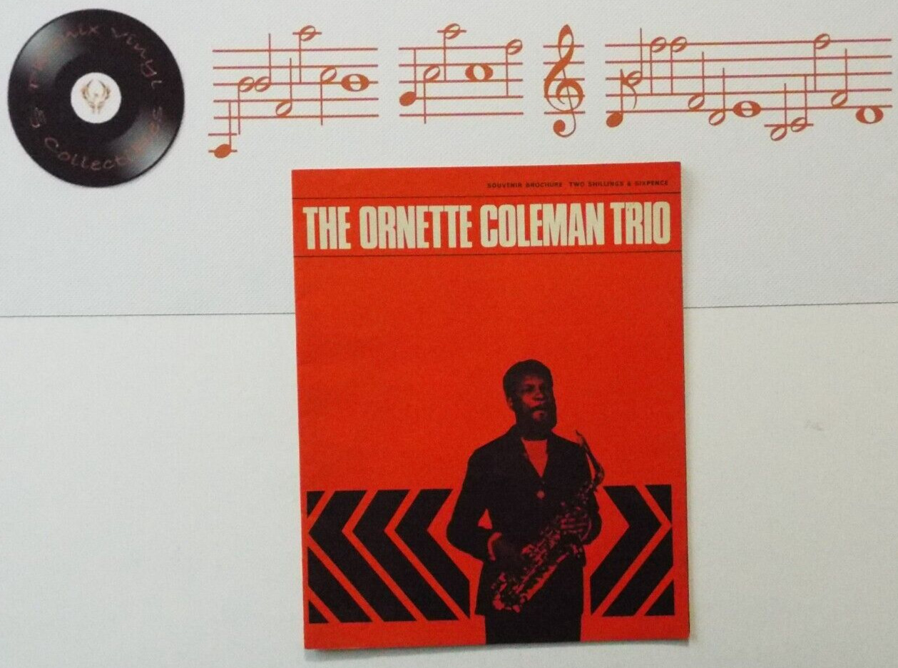 The Ornette Coleman Trio 1966 Concert Tour Programme