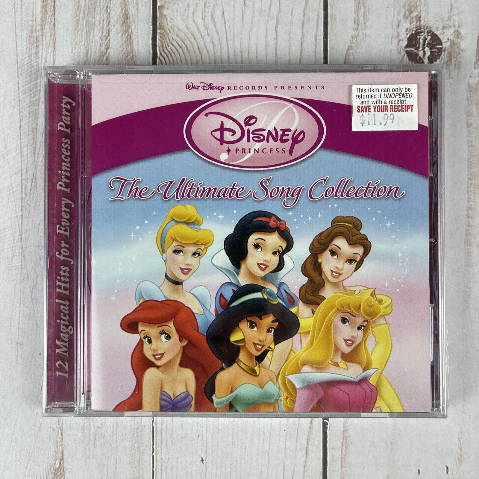 Disney Princess: The Ultimate Song Collection CD Walt Disney Brand New SEALED