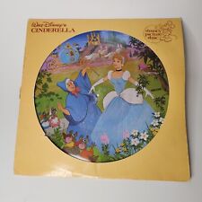 VINTAGE RARE 1981 Walt Disney's Cinderella Picture Disc Record 3107   picture