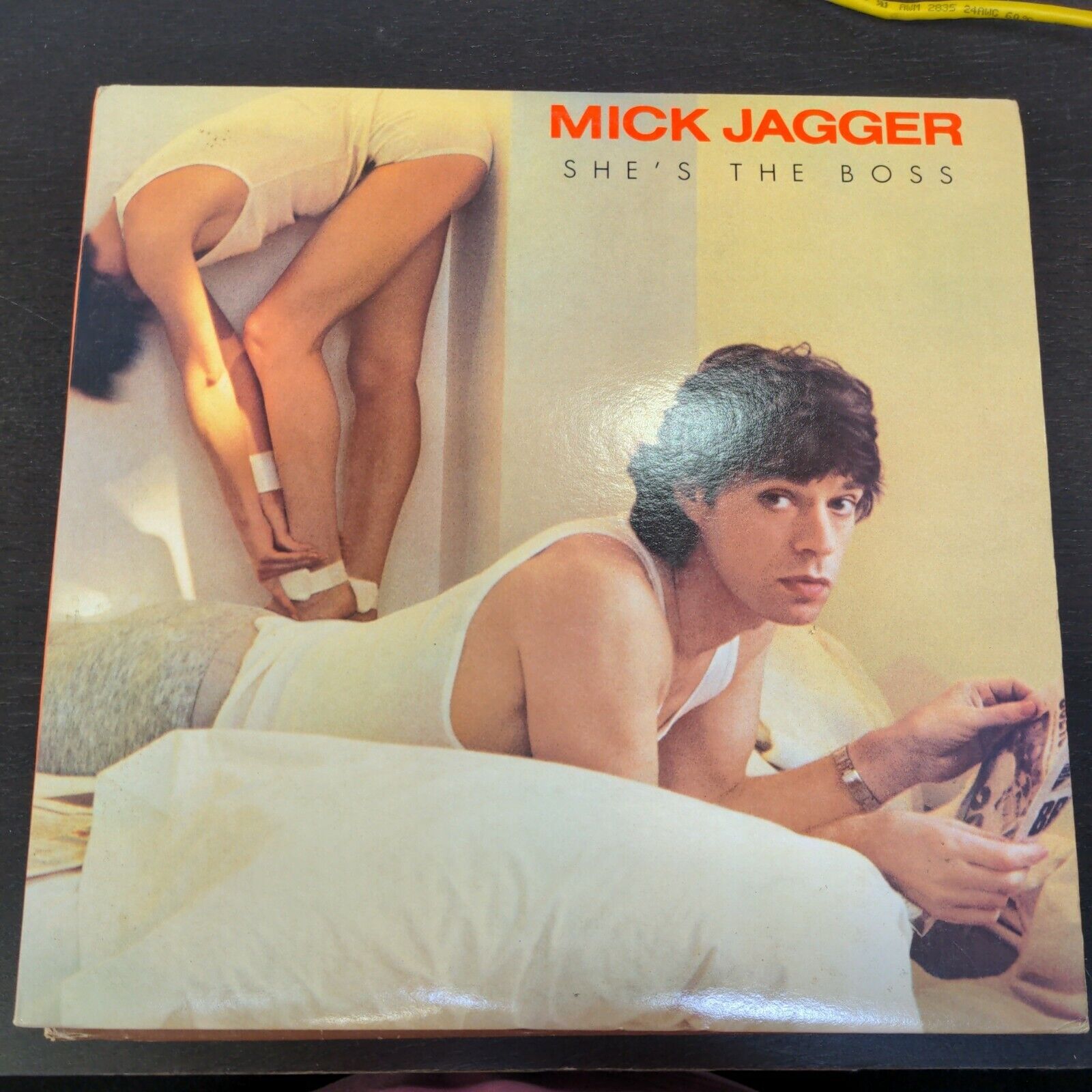 Record Album Mick Jagger She's The Boss LP VG