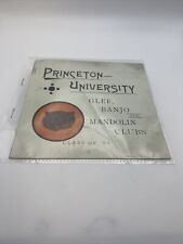 99 PRINCETON UNIVERSITY GLEE, BANJO, & MANDOLIN CLUBS PAPER FLYER picture