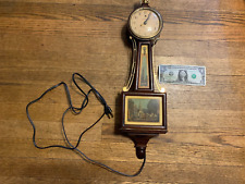 Vintage GE Telechron Miniature Banjo Wall Clock WORKING picture