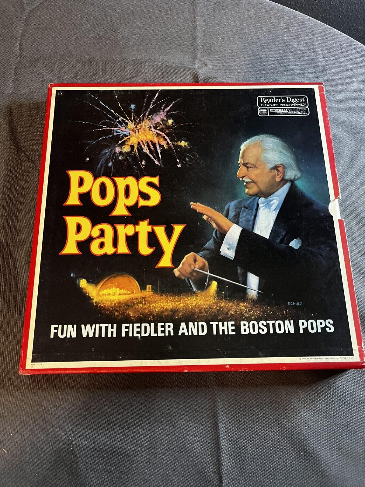 VTG Readers Digest Pops Party W/Fielder & Boston Pops Box Set Records