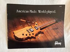 1983 Gibson Guitar Catalog American Made World Played- Les Paul Series picture