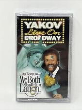 Yakov Smirnoff - Live On Broadway Cassette Sealed As Long As We Both Shall Laugh picture