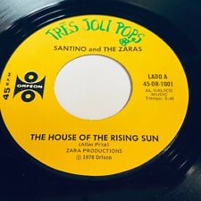 Santino and The Zaras - The House Of The Rising Sun / Some Times When 45 - Latin picture