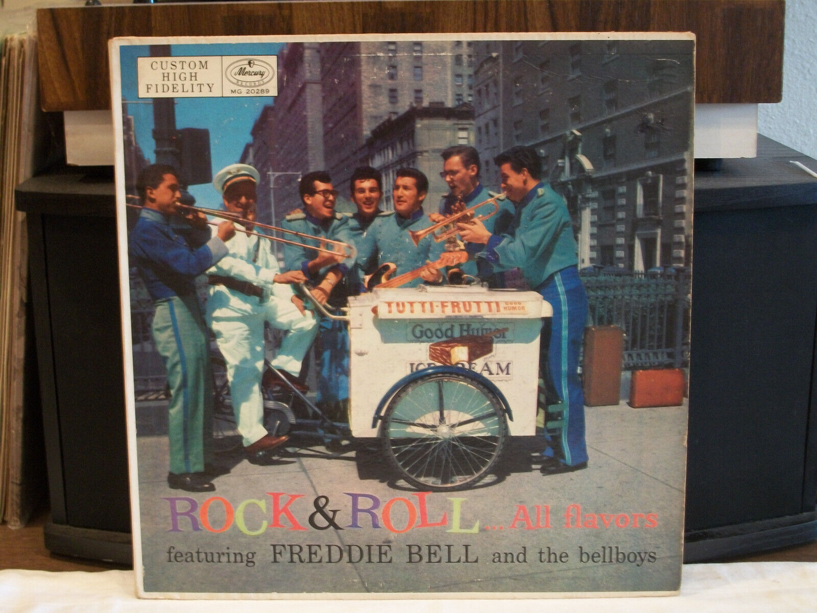 FREDDIE BELL AND THE BELLBOYS - ROCK & ROLL.. ALL FLAVORS  VG+ cond.  VERY RARE