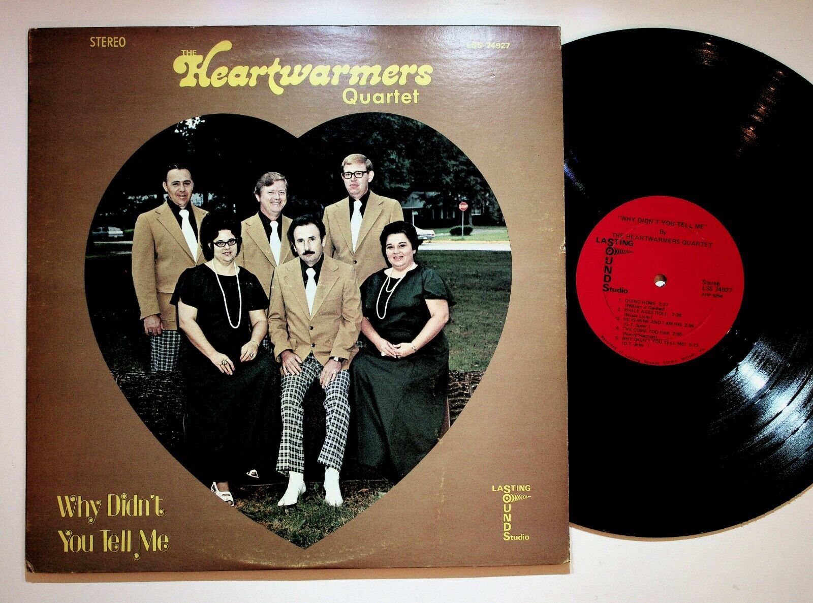 Bristol VA Heartwarmers Quartet Why Didnt You Tell Me Gospel Vinyl LP Record VG+