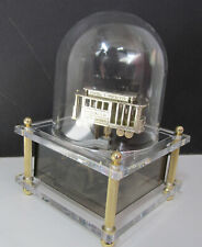 Vtg The San Francisco Music Box Co Rotating Trolley Train Car I Left My Heart D picture