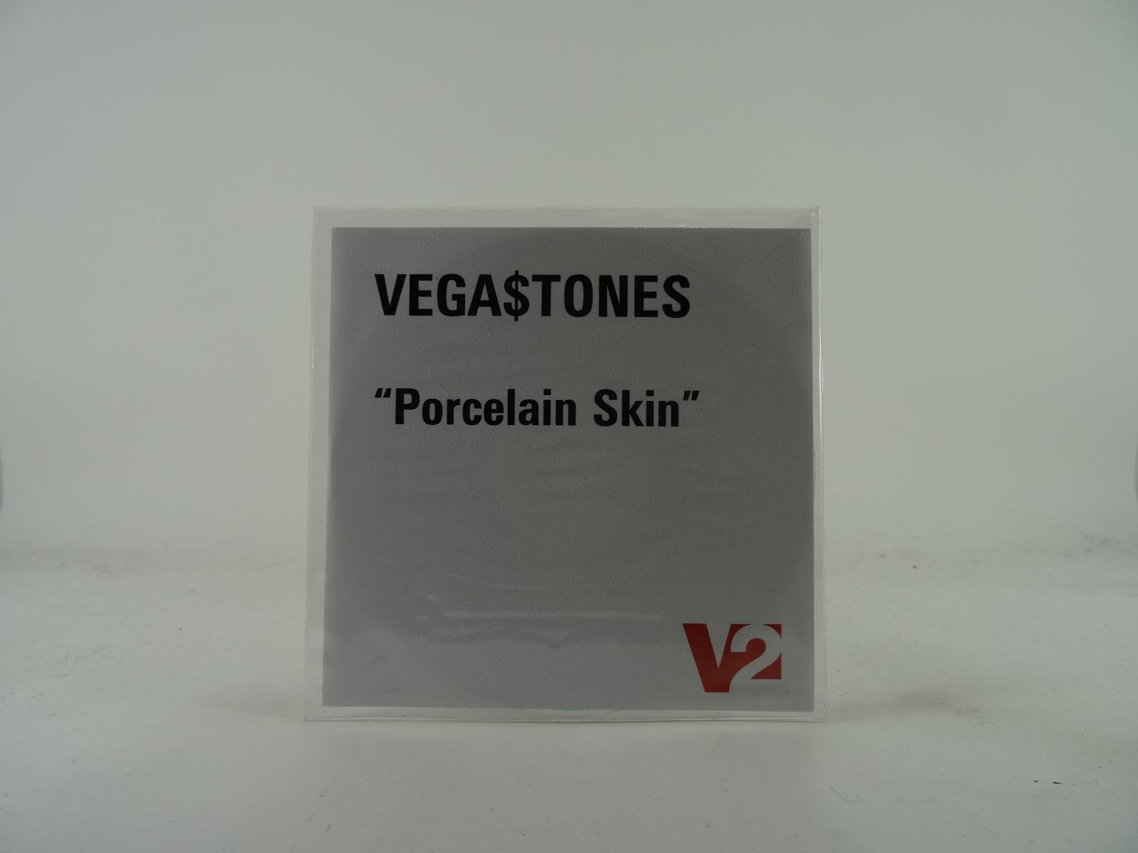 VEGA$TONES PORCELAIN SKIN (A20) 1 Track Promo CD Single White Sleeve V2