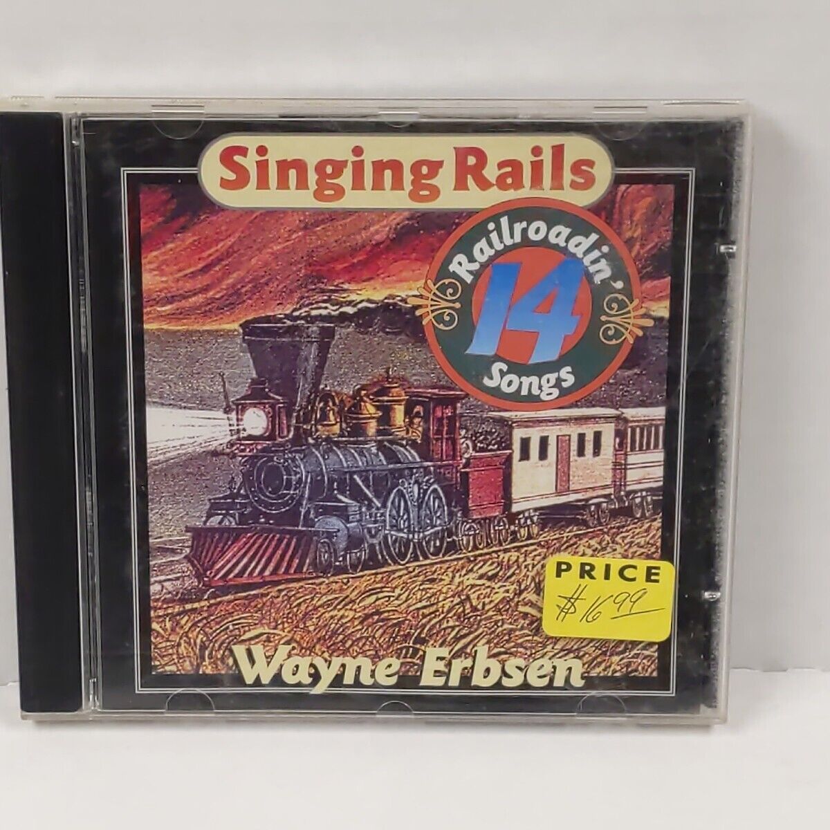 Vintage Wayne Erbsen - Singing Rails, 14 Railroad Train Songs music 1997 CD