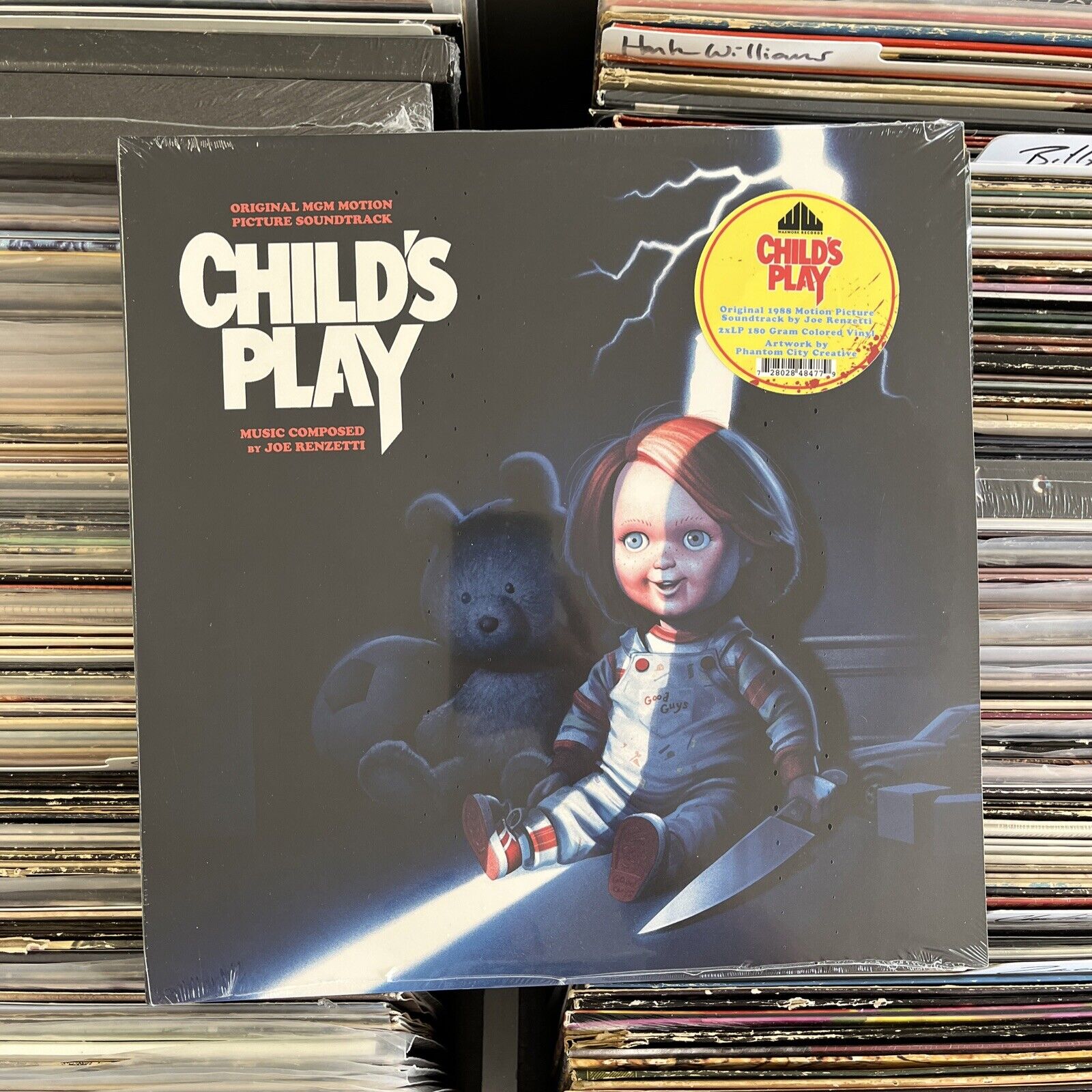 Child\'s Play Soundtrack WAXWORK Colored Vinyl 2x LP NEW SEALED