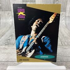 1991 Pro Set Super Stars Jimi Hendrix Guitar Rock & Roll Trading Card Musicards picture