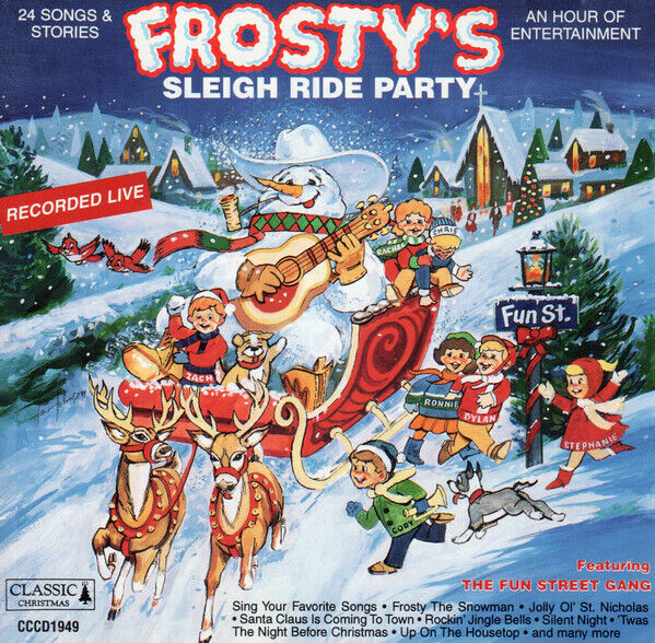 Frosty\'s Sleigh Ride Party,  Frosty the Snowman,  Audio CD, 1996