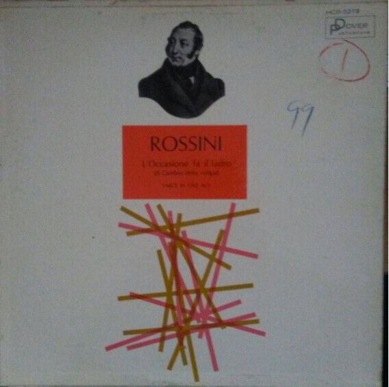 Gioacchino Rossini - L'Occasione Fa Il Ladro (Il Cambio Della Valigia) 1964