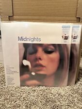 TAYLOR SWIFT - Midnights Moonstone Blue Vinyl with Hand Signed Insert - SEALED picture