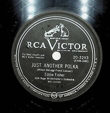 1953 Eddie Fisher Just Another Polka I'm Walking Behind You 78 Record picture