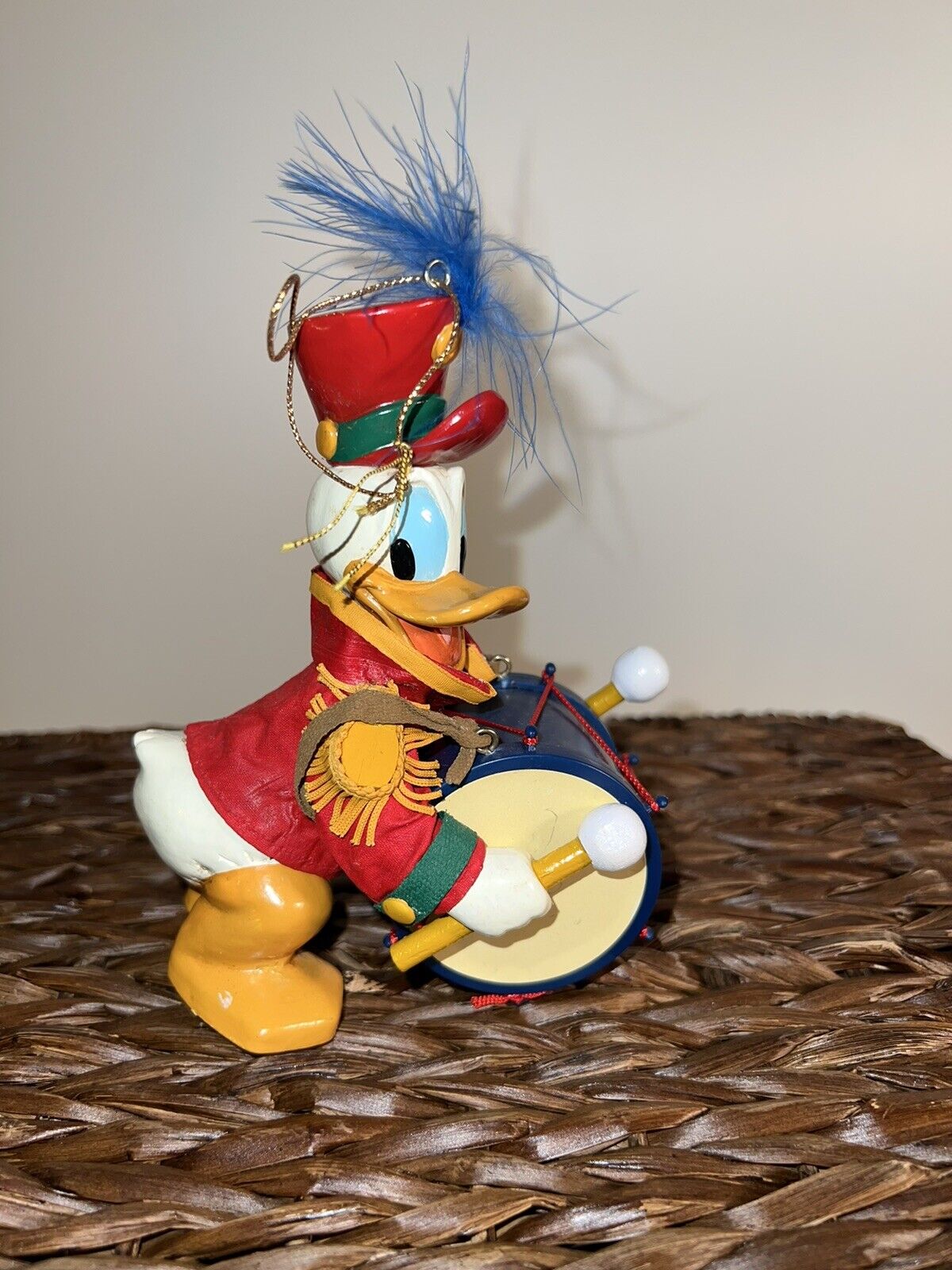 vintage Disney￼ Donald Duck marching band with drums Paper Doll Disneyland Store