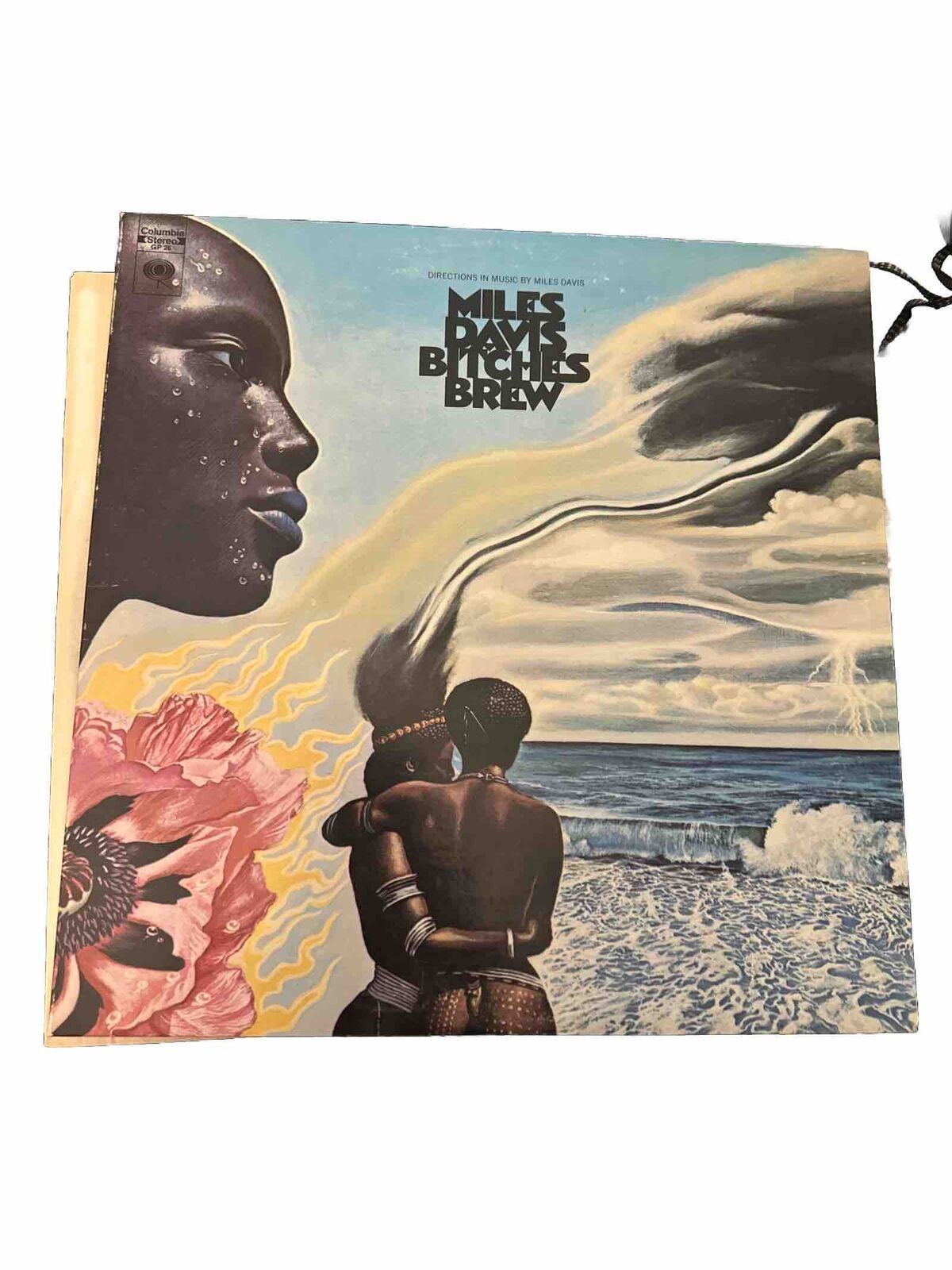 Vintage Miles Davis - Bitches Brew 1970 Vinyl Columbia Record GP 26 (Set of 2)