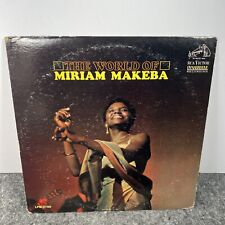 Miriam Makeba - The World Of LP (1963) RCA Victor - LPM 2750. VG/G+ picture
