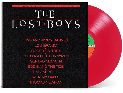 The Lost Boys Soundtrack Red Vinyl Record