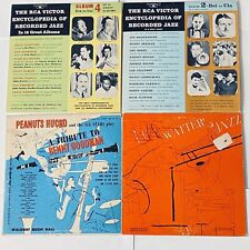 1950'S  JAZZ - LU WATTERS - PEANUTS HUCKO   + RCA COMPILATIONS  LOT 0F 4 10