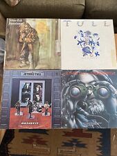 Jethro Tull 4 LPs: Aqualung, Benefit, Stormwatch, Crest of a Knave XLNT vinyl picture