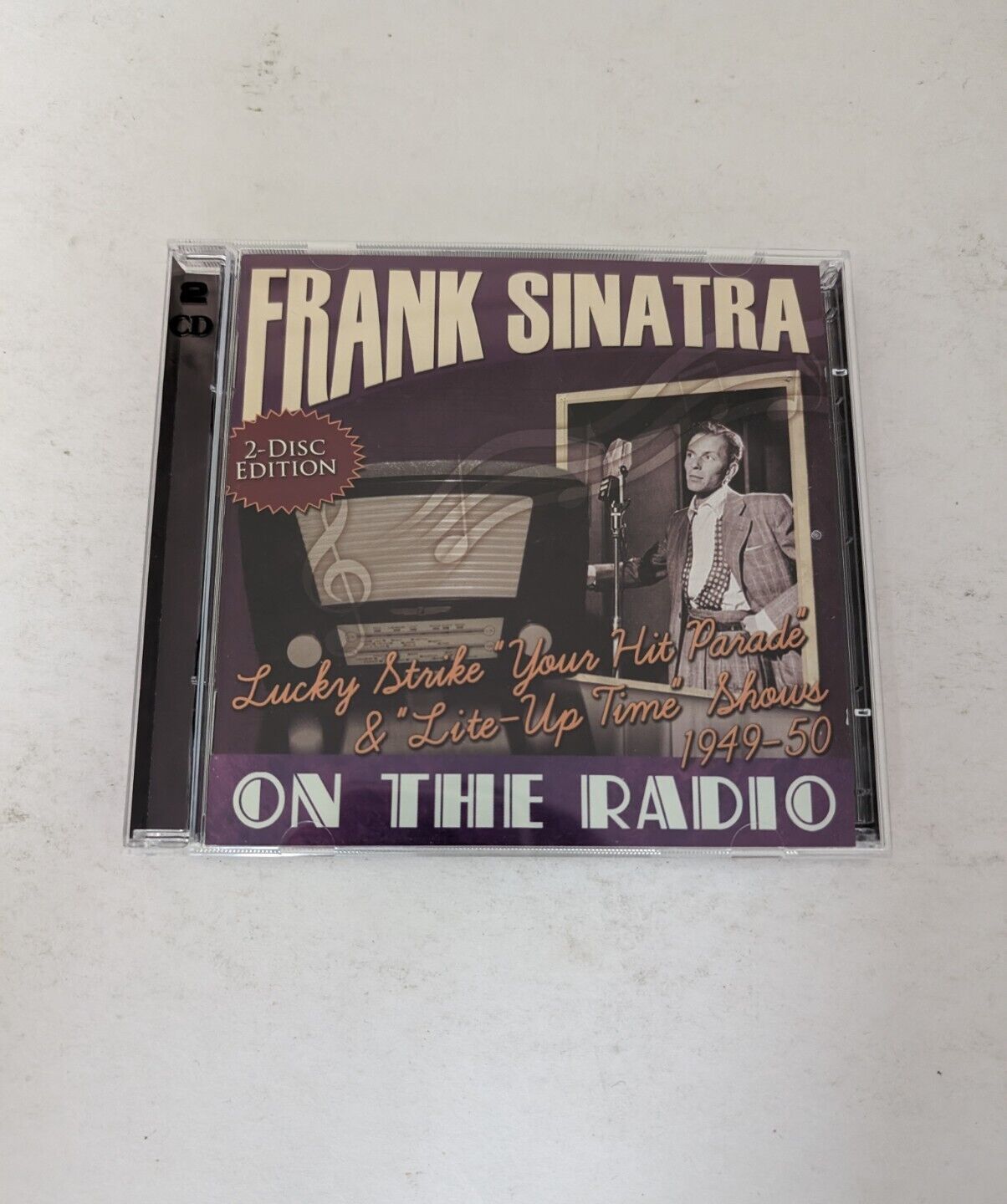Frank Sinatra On the Radio Lucky Strike Lite-Up Time Shows 1949-50 2 Disc CD UK