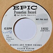 Eileen Barton Hearts are Funny Things / Watch Out Female Vocal EX DJ 45 7
