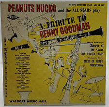 Peanuts Hucko & His All Stars 45 RPM Record A Tribute To Benny Goodman Vintage38 picture