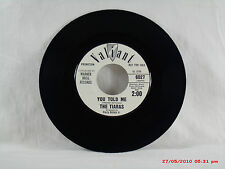 THE TIARAS -(45)- WHITE LABEL PROMO - (YOU TOLD ME / I'M GONNA FORGET YOU - 1963 picture