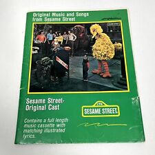 Sesame Street Original 9 Songs Illustrated Lyric Music Sheets and Folder ONLY picture