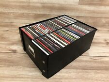 LOT OF MUSIC CDS CD DISC WITH CASE BOX HOLDER VINTAGE CLASSIC MIXED ARTIST picture