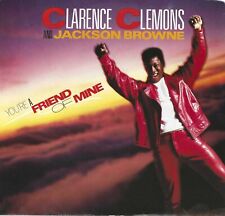 Clarence Clemons & Jackson Browne: You're A Friend of Mine, 45 w/Picture Sleeve picture