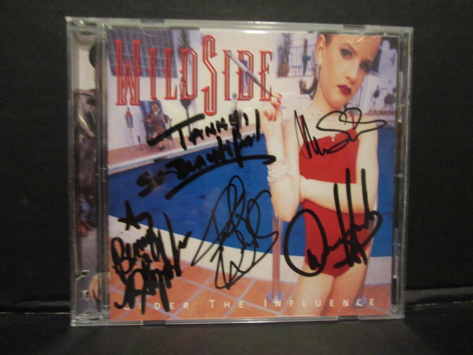 WildSide - Under The Influence Autographed Rare CD OOP HTF