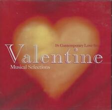 CD-VALENTINE-16 CONTEMPORARY LOVE SONGS-PROMO-BONEY JAMES+-STILL FACTORY SEALED picture