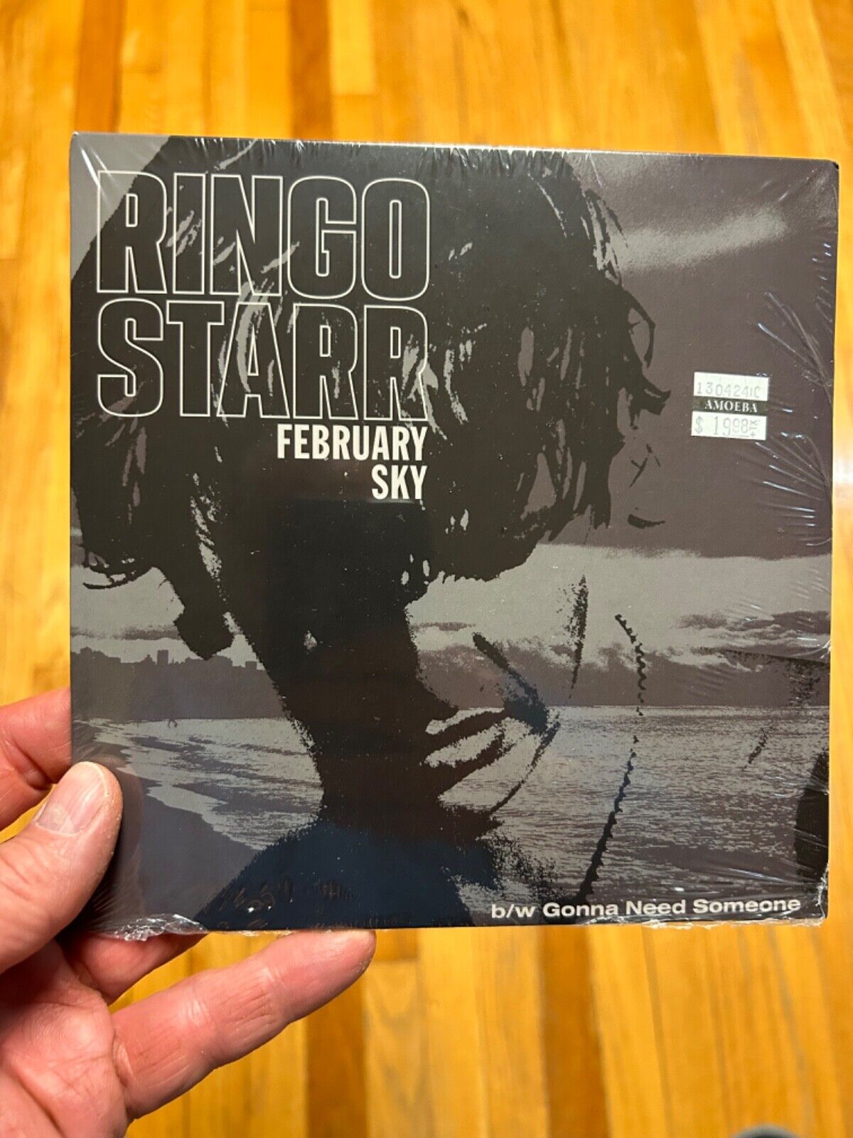 Ringo Starr February Sky RARE Limited SEALED 7” Red Vinyl Record Amoeba Beatles